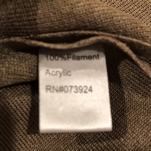 Ming Wang Top Womens Medium Olive Taupe V Neck Tank Luxe Luxury Money - Picture 9 of 9